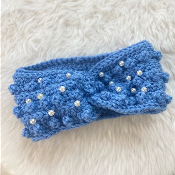 Forever Mine Knit Headband-cerulean - Picture 2 of 3